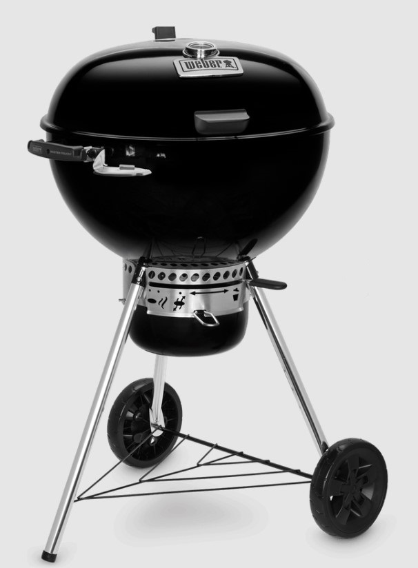תמונה של גריל פחם 57 ס"מ "מאסטר טאץ'" שחור - וובר WEBER MASTER TOUCH - מרכז החימום