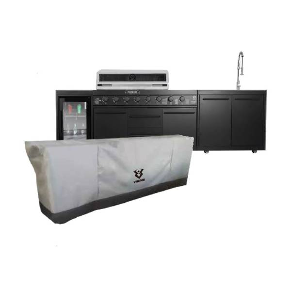 תמונה של כיסוי מטבח אפור 310X65X115 ס"מ ויקינג - VIKING - מרכז החימום