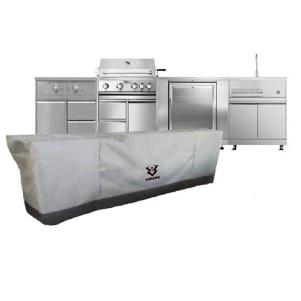 תמונה של כיסוי מטבח אפור 350X65X115 ס"מ ויקינג - VIKING - מרכז החימום