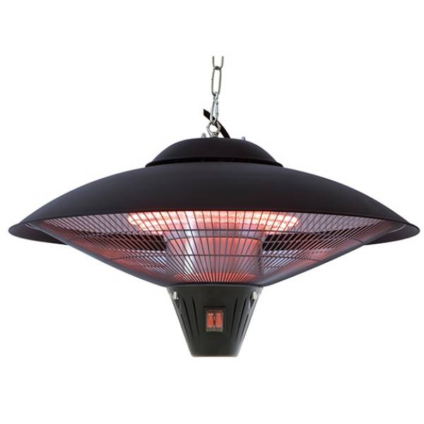 תמונה של פטריית חימום תלוייה 2100W שחור - אמגזית - מרכז החימום
