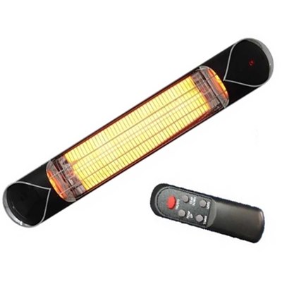 תמונה של מקרן חום אינפרא סטאר 2000W שחור - קולדר COLDER - מרכז החימום