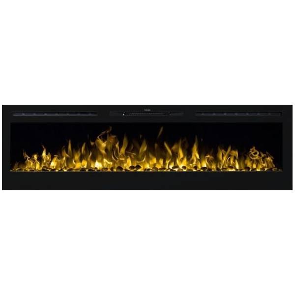 תמונה של קמין חשמלי שחור 65" - אפלאמו מג'סטיק AFLAMO MAJESTIC - מרכז החימום