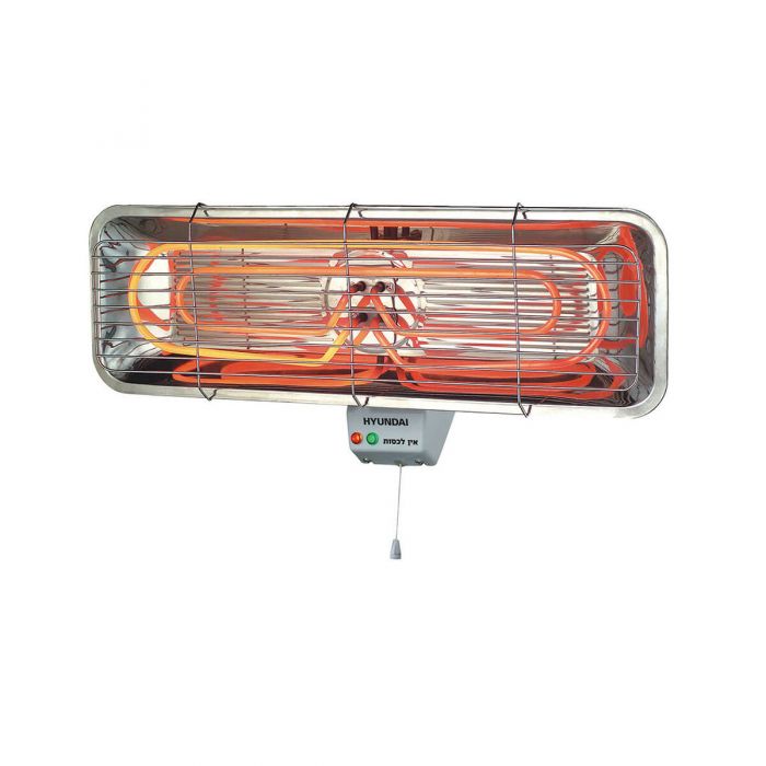 תמונה של תנור קיר לאמבט 2 דרגות חום 2000W - יונדאי HYUNDAI - מרכז החימום
