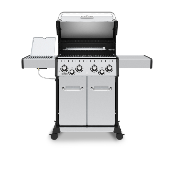 תמונה של גריל גז 4 מבערים ברויל קינג "ברון" - BROIL KING BARON 490IR - מרכז החימום