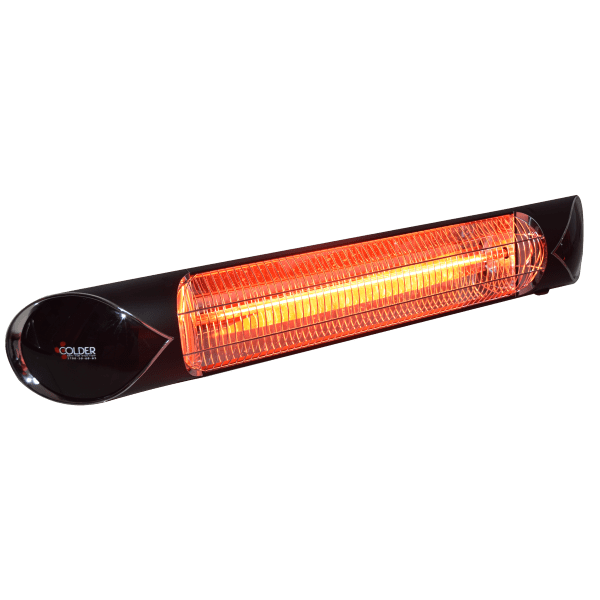 תמונה של מקרן חום אינפרא סטאר 2000W שחור - קולדר COLDER - מרכז החימום