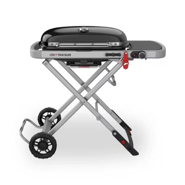 תמונה של גריל גז צבע שחור "טראוולר" - וובר WEBER TRAVELER - מרכז החימום
