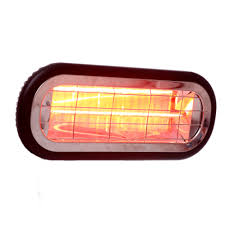 תמונה של מקרן חום אינפרא ריו 2000W שחור - קולדר COLDER - מרכז החימום
