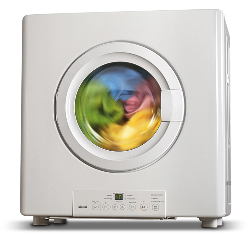 תמונה של מייבש כביסה על גז 7 ק"ג רינאי - RINNAI - מרכז החימום